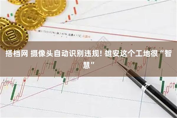 搭档网 摄像头自动识别违规! 雄安这个工地很“智慧”