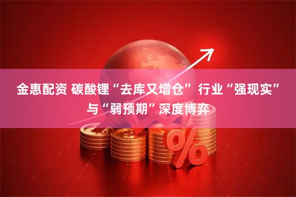 金惠配资 碳酸锂“去库又增仓” 行业“强现实”与“弱预期”深度博弈